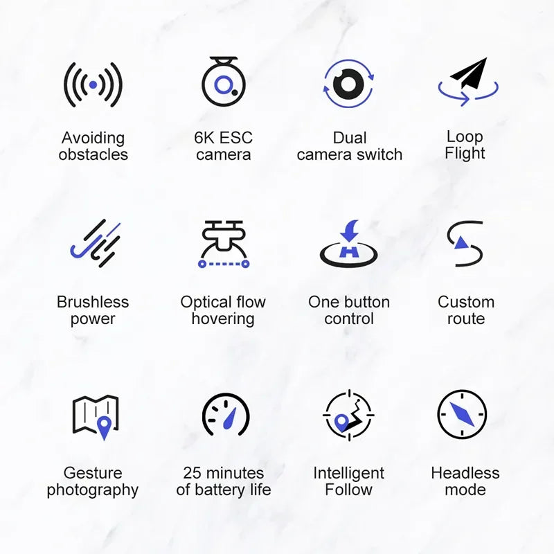 Mijia S2S 8K Drone 5G GPS Professional Dual-Camera Aerial Photography