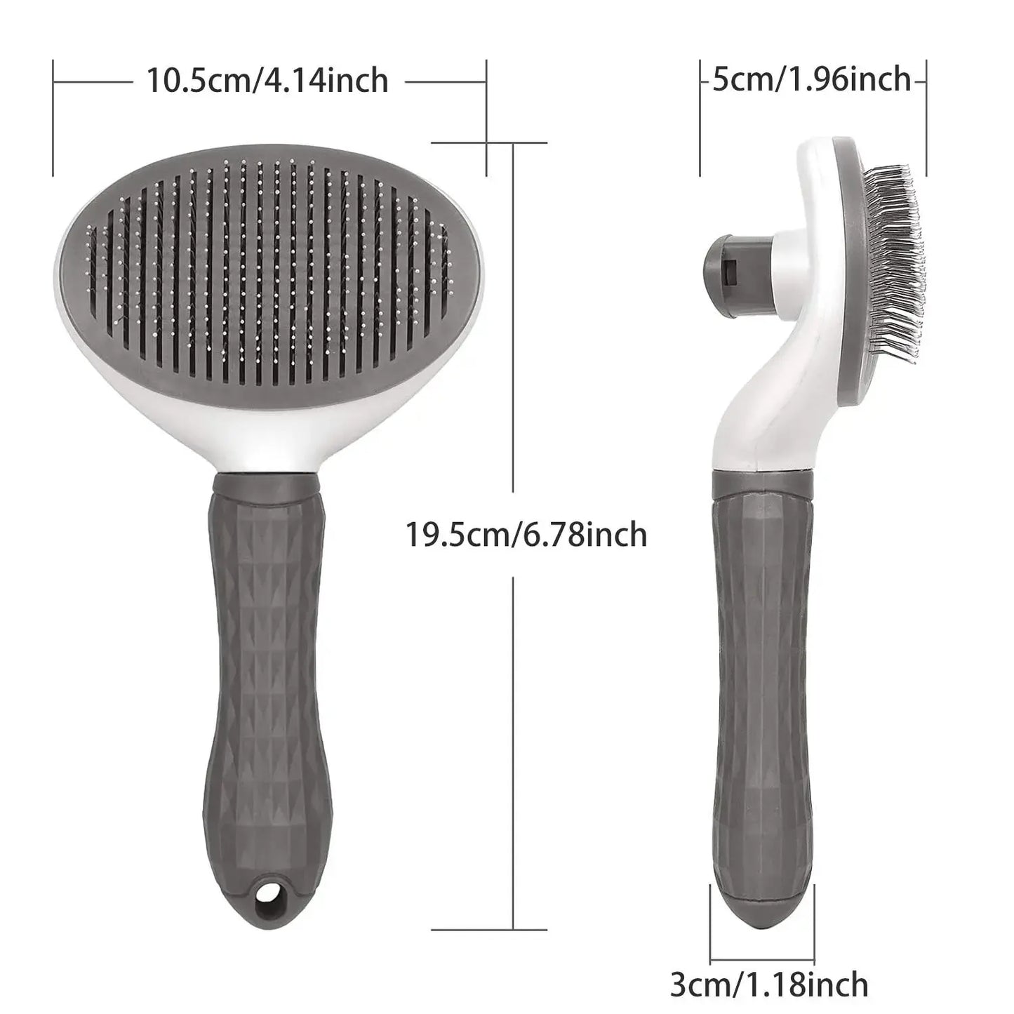 Self Cleaning Pet Dog Brush Cat Comb Grooming Tool