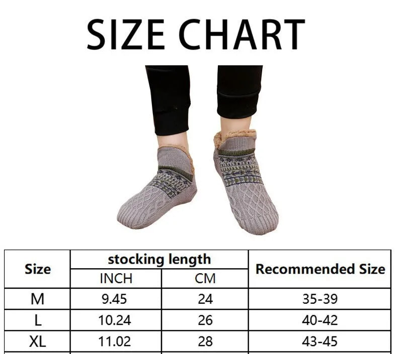 Super Warm Winter Non-slip Socks for Men and Women
