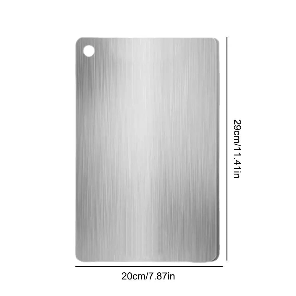 Stainless Steel Double Sided Cutting Board Easy To Clean