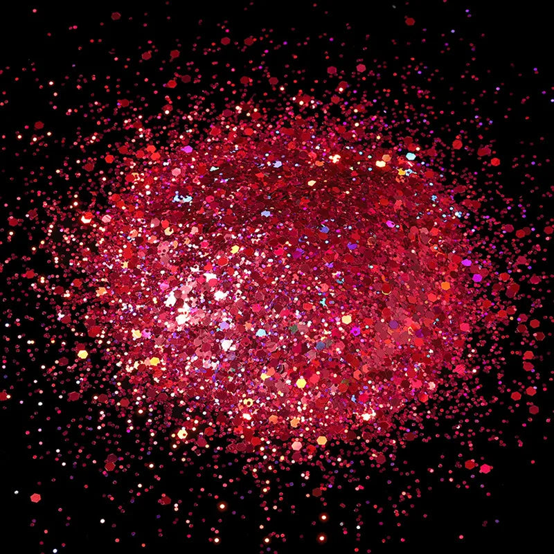 10g Holographic Hexagon Chunky Glitter for Epoxy Resin Art