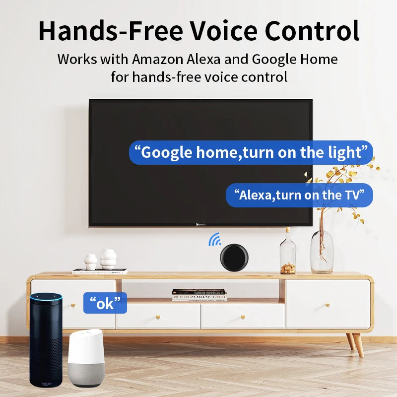 Smart Tuya WiFi IR Universal Remote Controller for Smart Home Control with Alexa and Google Home