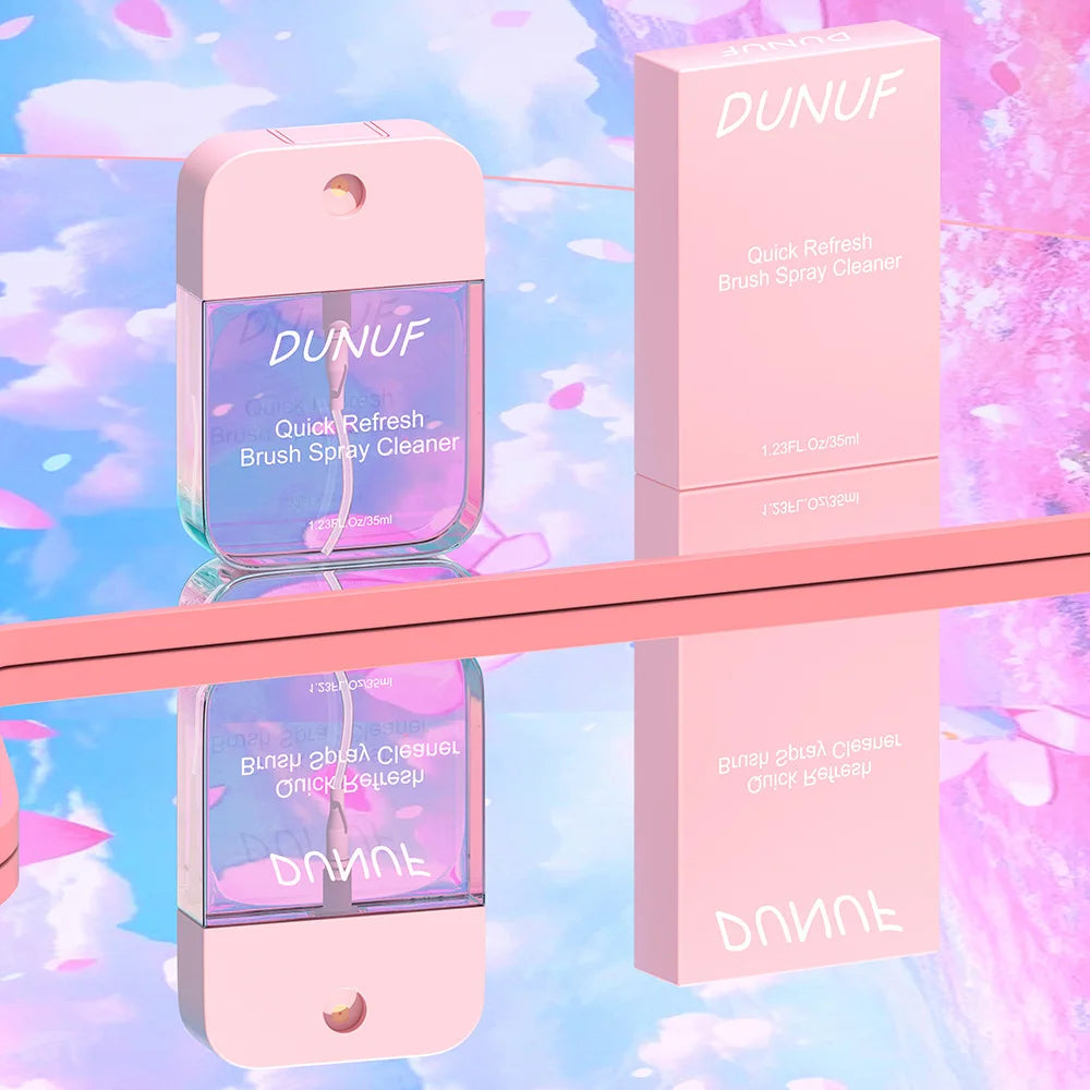 DUNUF 35ML Makeup Brush Cleaning Spray Quick Clean Tool
