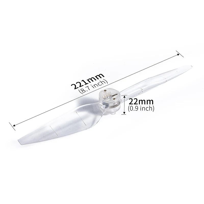 4pcs Mini 4 Pro Rechargeable LED Light Flash Propellers for DJI Mini 3 Pro Air 3