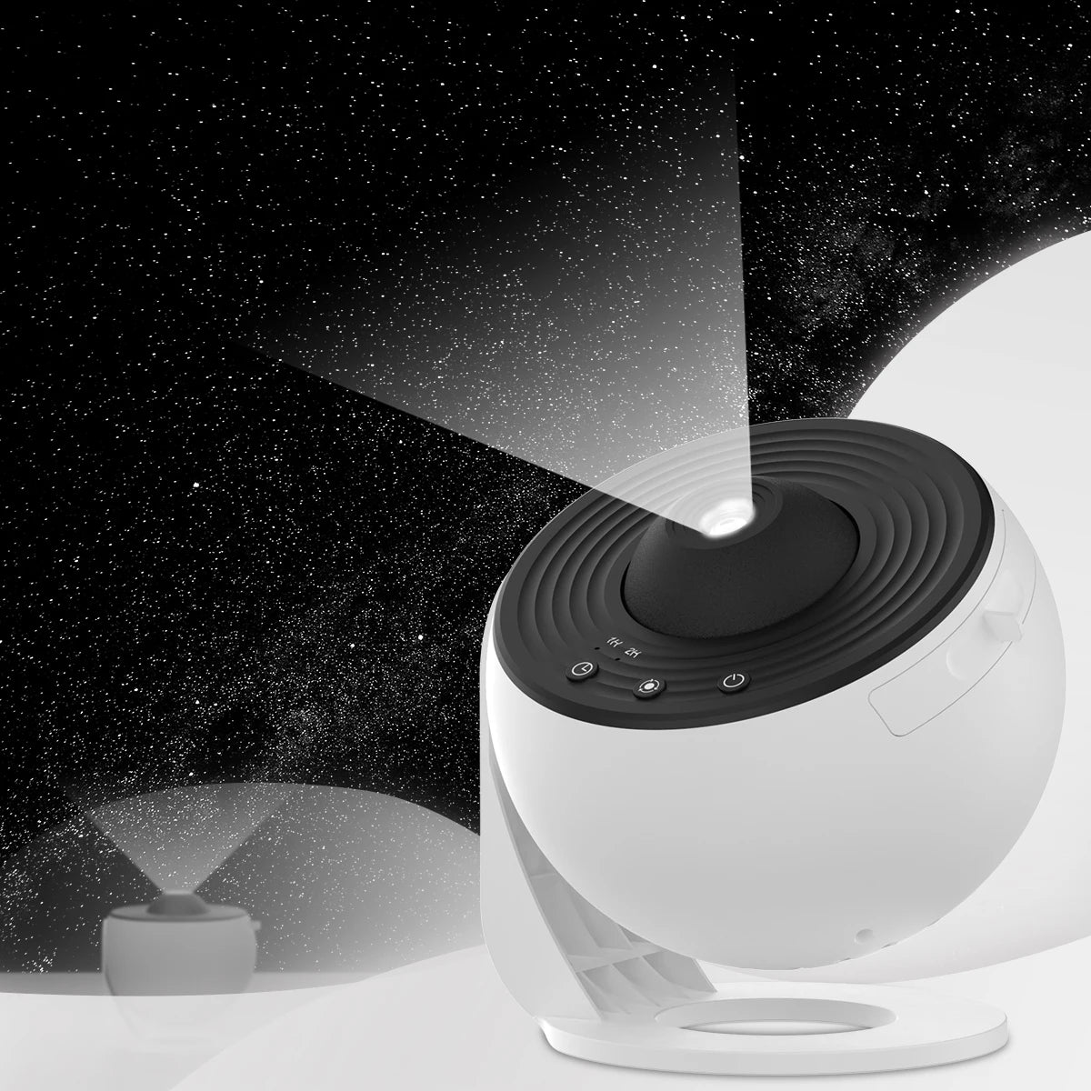 Galaxy Projector Night Light 360 Degree Rotating Starry Sky LED Lamp for Kids Bedroom and Home Decor Gifts