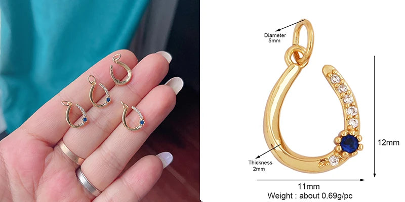 Sweet Colorful Sun Rose Flower Charm Pendant 18K Gold Necklace