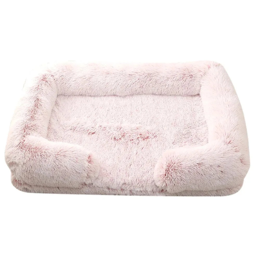 Dog Bed for Winter Puppy Bed Warm Sofa Pets Products Small Cats Mat Pet Supplies Large Baskets Beds Dogs Medium Kennel Big Home