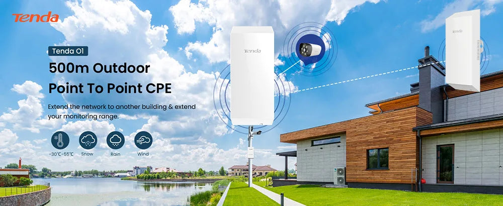 Tenda AX3000 WiFi6 Mesh System EM/MX12 Router 7000 sq.ft.