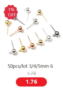 200pcs Stainless Steel Gold Color Split Jump Rings for Jewelry Making