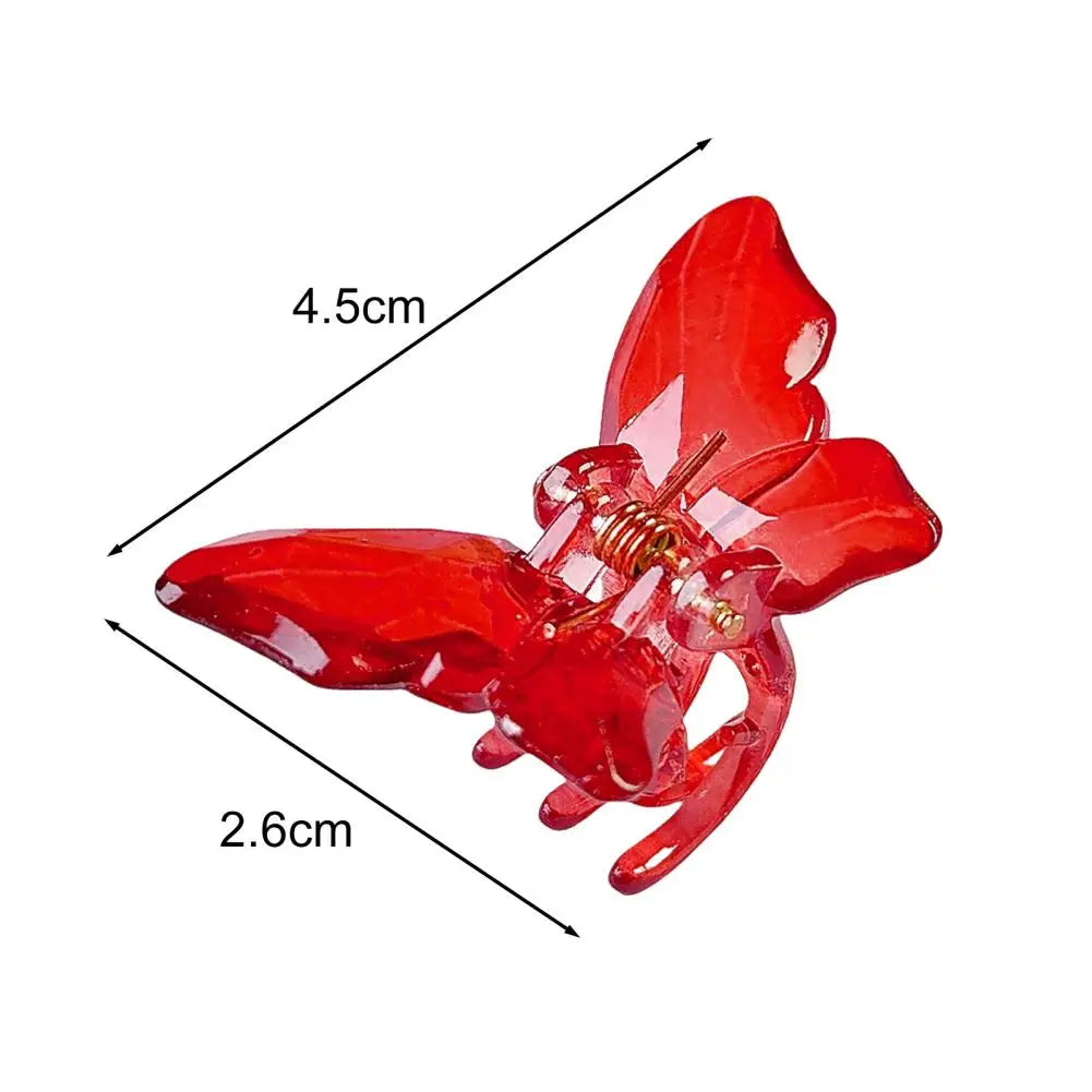 2Pcs Butterflies Hair Clip for Girls Mini Braiding Accessories