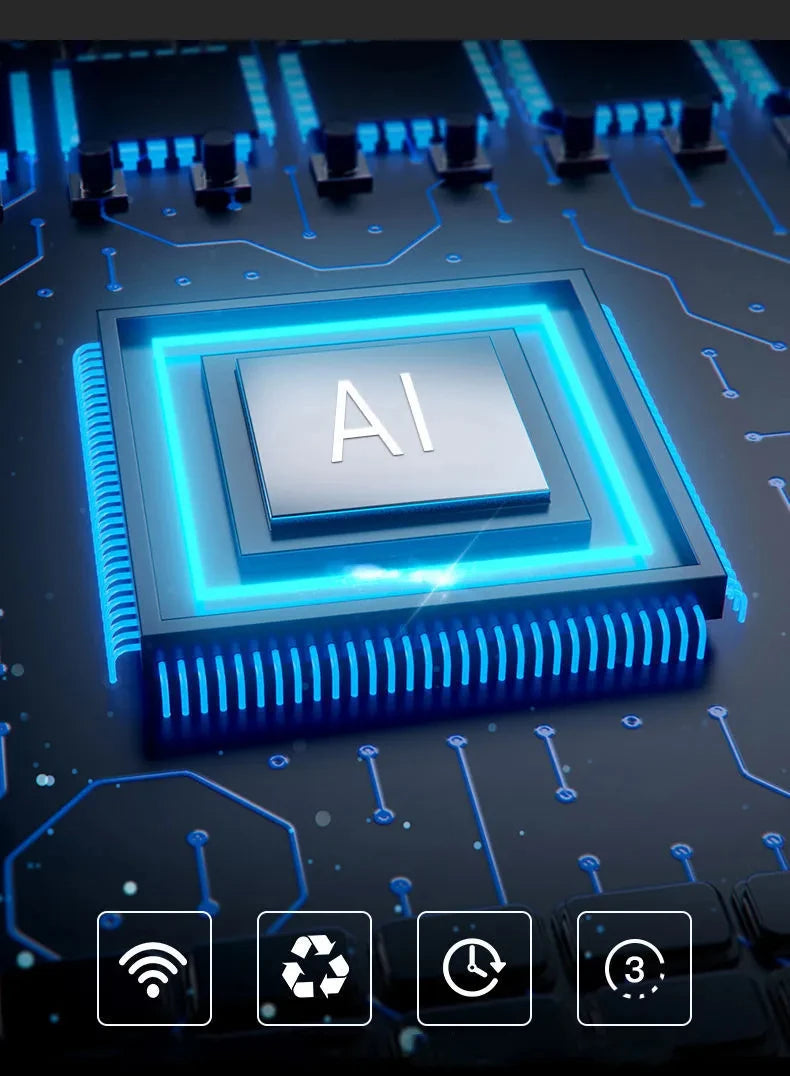 13L Kitchen Trash Bin Bathroom Touch Smart Garbage Can