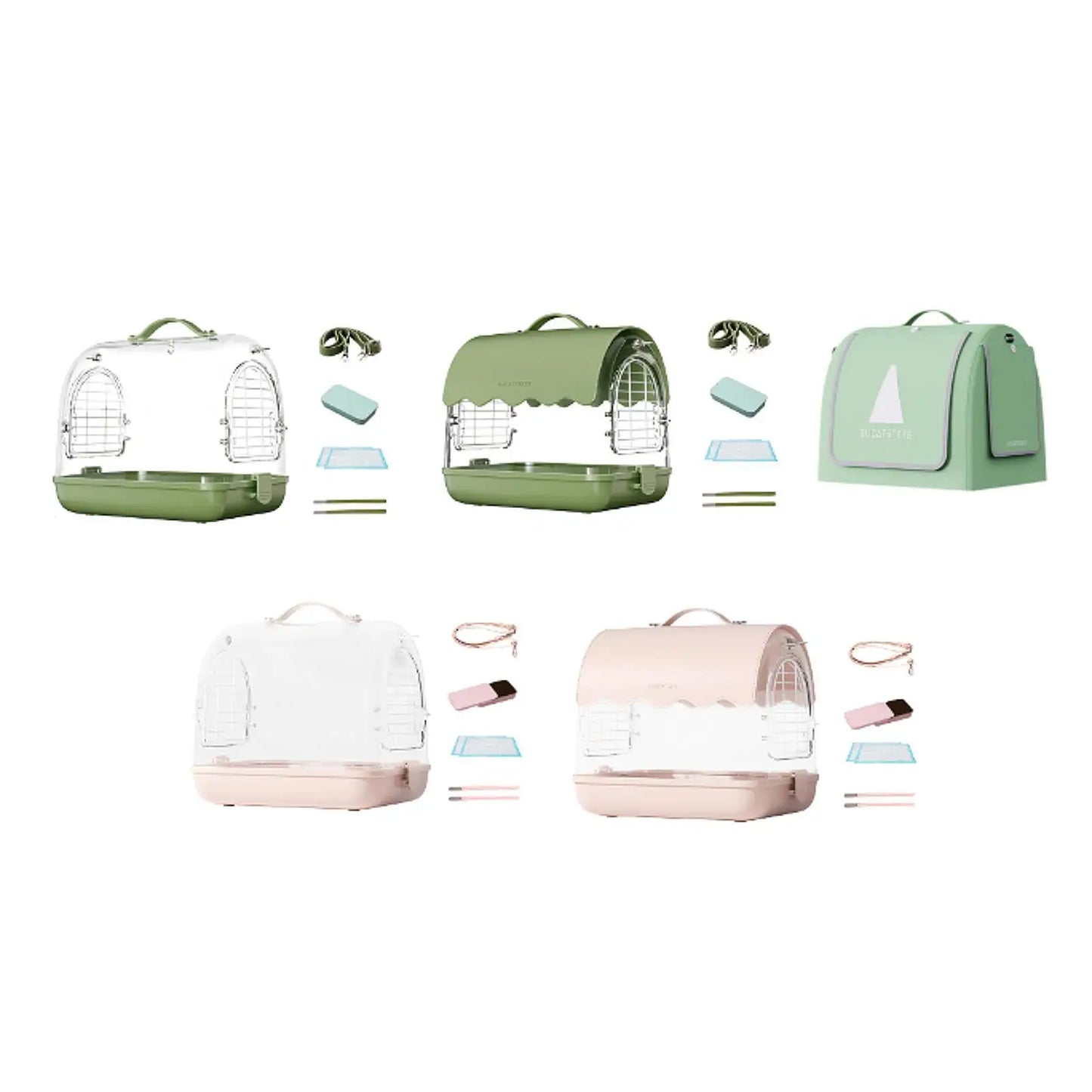 Bird Travel Cage, Bird Cage Bag with Shoulder Straps and Handle, Lightweight Bird Carrier Hamster Cage for Birds