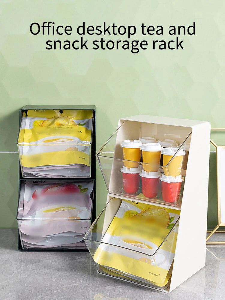 1PC Tea Bag Organizer Drawer Rack for Coffee and Cosmetics