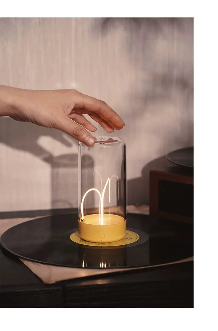 Portable Quantum Wire Ambient Magnetic Light with Type-C Charging and Eye Protection for Bedroom, Study, Camping and Christmas Gifts