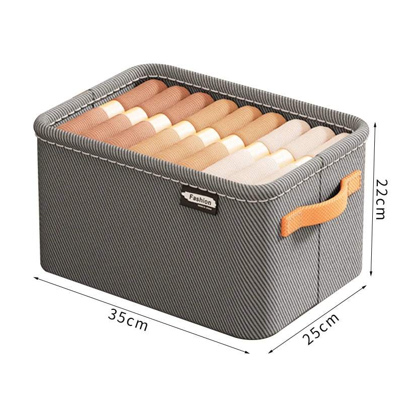 1/2/3PCS Collapsible Clothing Organizer for Closet and Toy Storage