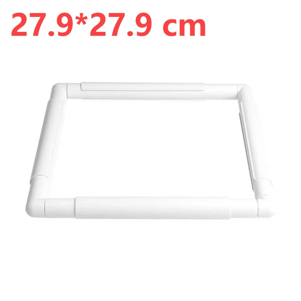 Adjustable Solid Wood Cross Stitch Frame Floor Stand for DIY Embroidery and Needlework