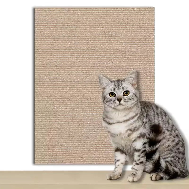 7 Colors Cat Scratcher Sofa Protector Cats Scratcher Pad Board Protection Trimmable Self-adhesive Carpet DIY Cat Scratch Mat