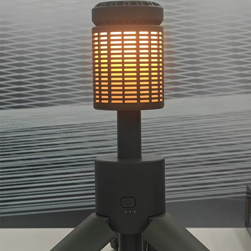 Folding Camping Light Portable Telescopic Lanterns 10000mAh Waterproof Magnetic Lamp with Triangle Stand Base