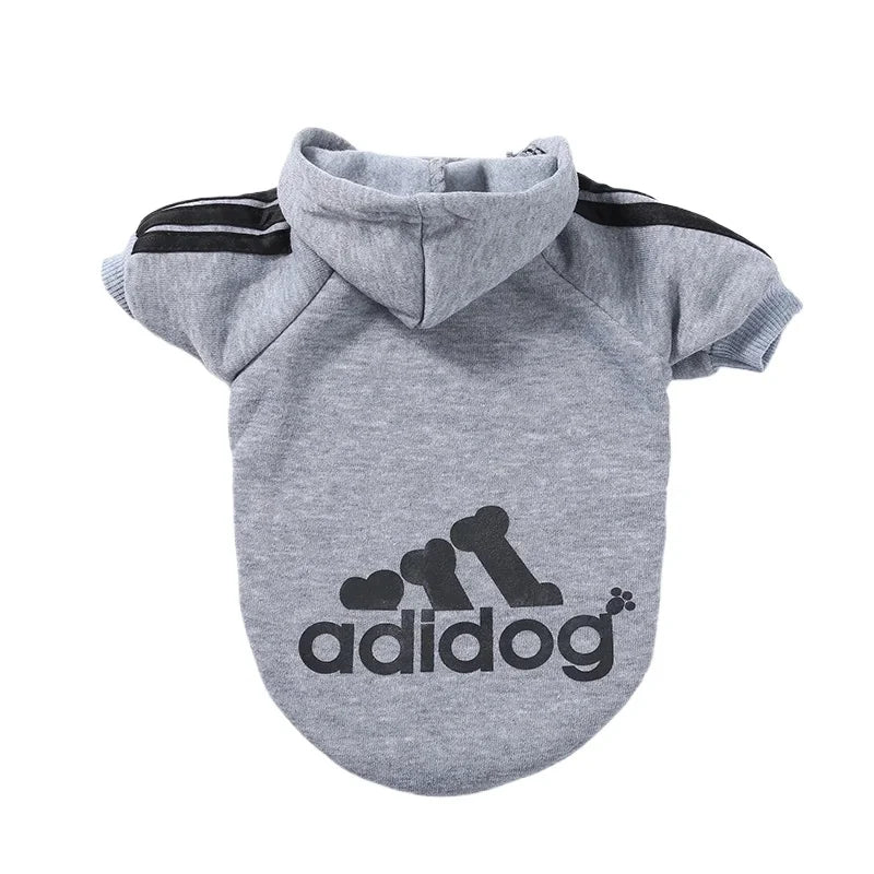 Adidog Pet - DogCotton Hooded Sweatshirt Warm Two-Legged Pets Jacket