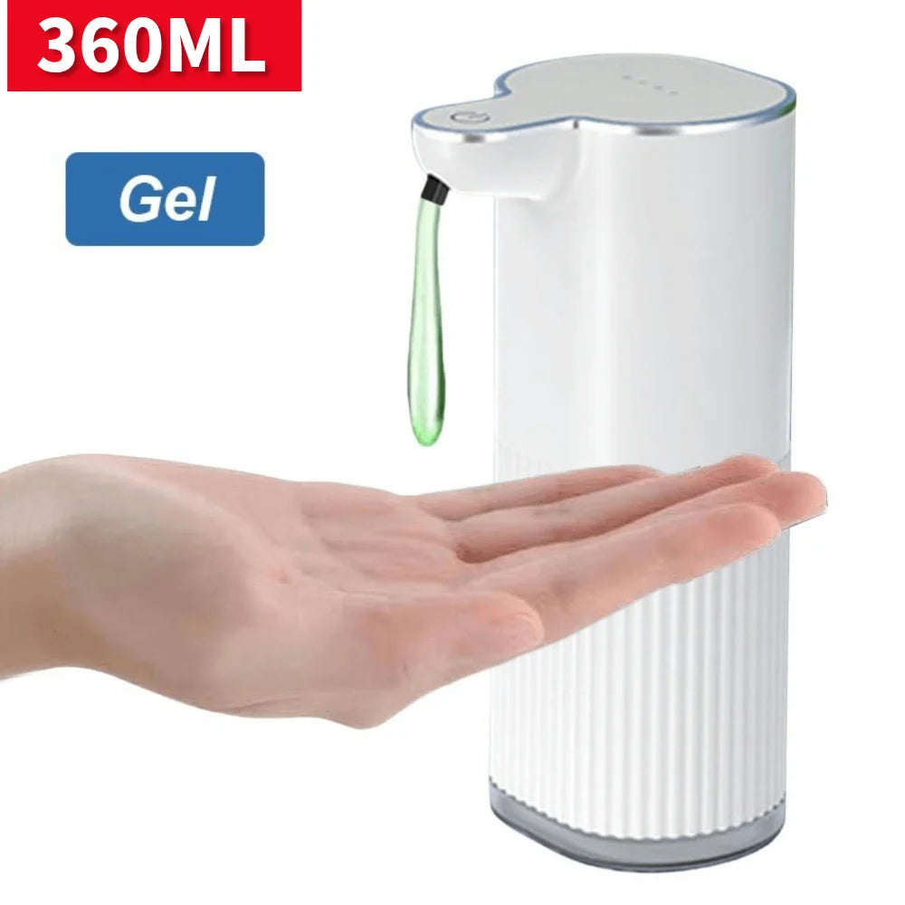 Automatic Touchless Foam Soap Dispenser USB Rechargeable 360-430ML Adjustable Hand Sanitizer with Infrared Sensing Technology