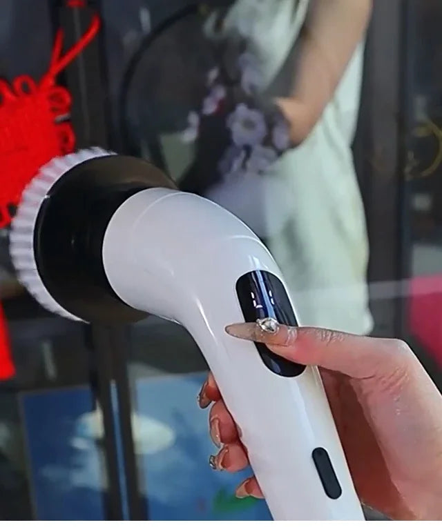 Cordless Electric Spin Scrubber for Home Cleaning Multipurpose Brush for Kitchen Bathroom and Toilet