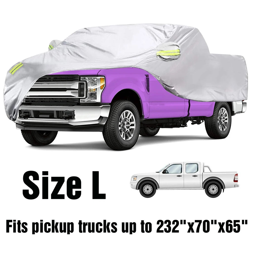 All Season Truck Cover for Ford Raptor F150 F250 GMC UV Protection Dust Windproof 170T
