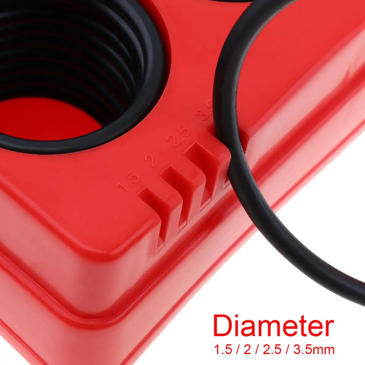 419PCS Universal O-Ring Assortment Set with 32 Sizes of Nitrile Rubber Seals for Plumbing Automotive and Faucet Repairs