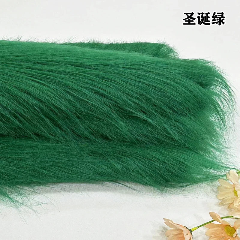 35 Colours 12cm Soft Imitation Plush Fur Fabric for DIY Photo Props Decorative Backgrounds Plush Mats and Animal Toys