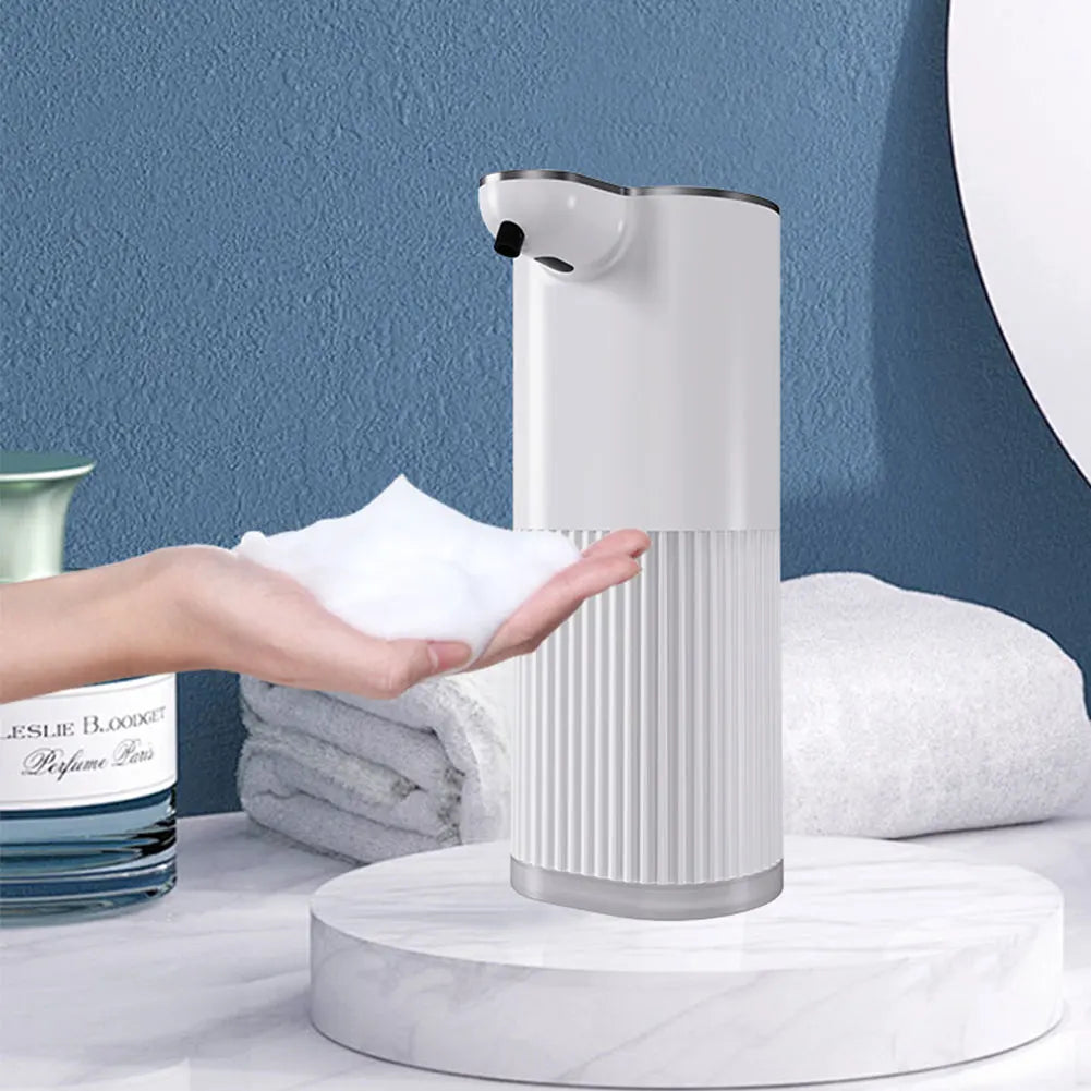 Automatic Touchless Foam Soap Dispenser USB Rechargeable 360-430ML Adjustable Hand Sanitizer with Infrared Sensing Technology