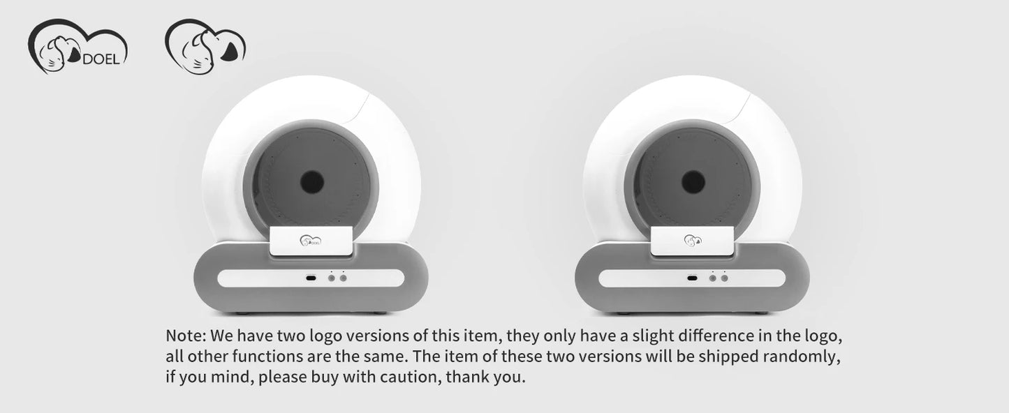 DOEL Automatic Cat Litter Box Self Cleaning With App Control