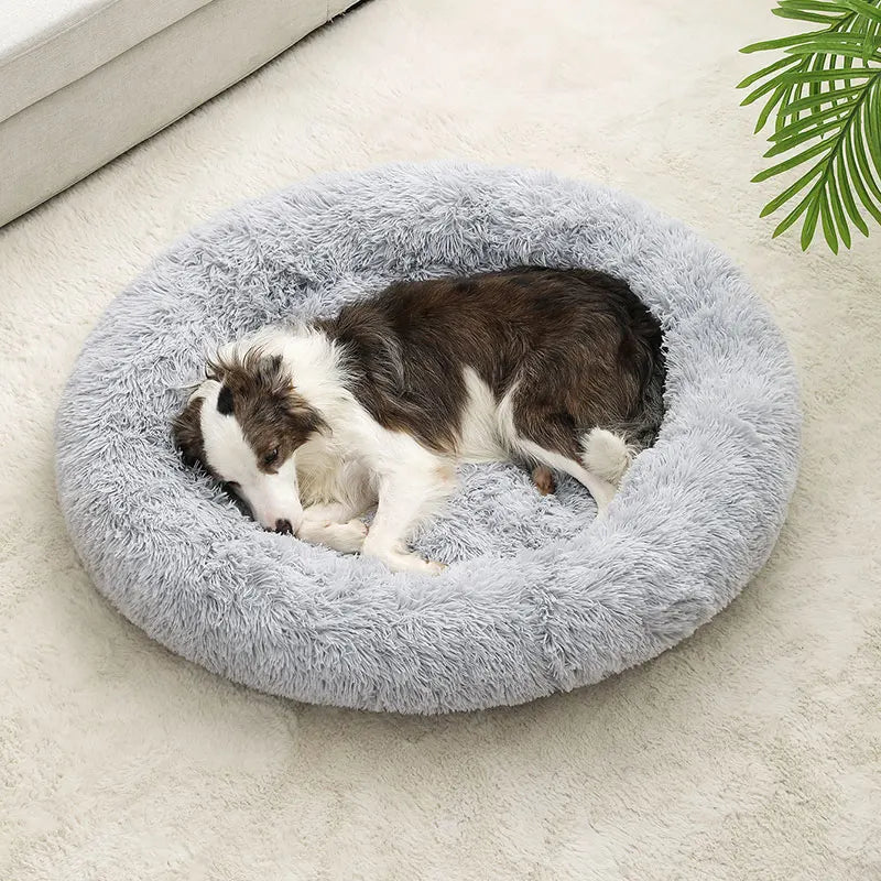 Soft Plush Dog Bed House for Ultimate Comfort and Relaxation Cozy Pet Cushion for Dogs and Cats Ideal Sleeping Sofa