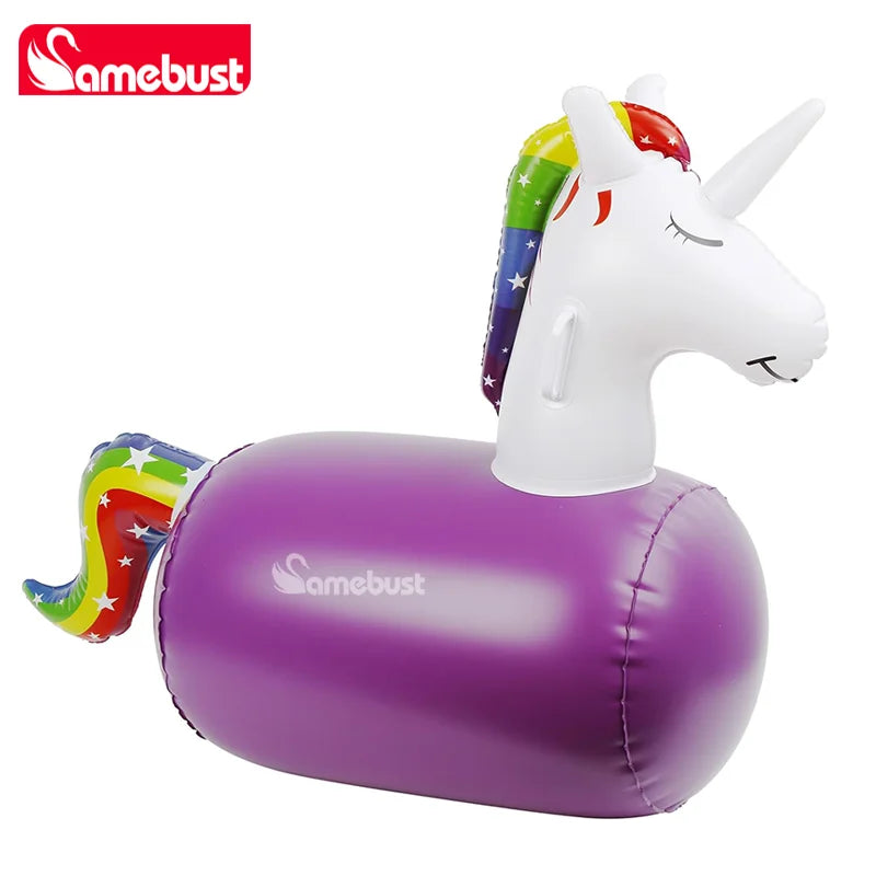 Camebust Inflatable Hopping Bouncer for Toddlers Unicorn Horse Dinosaur Ride On Toy for Active Play and Imagination