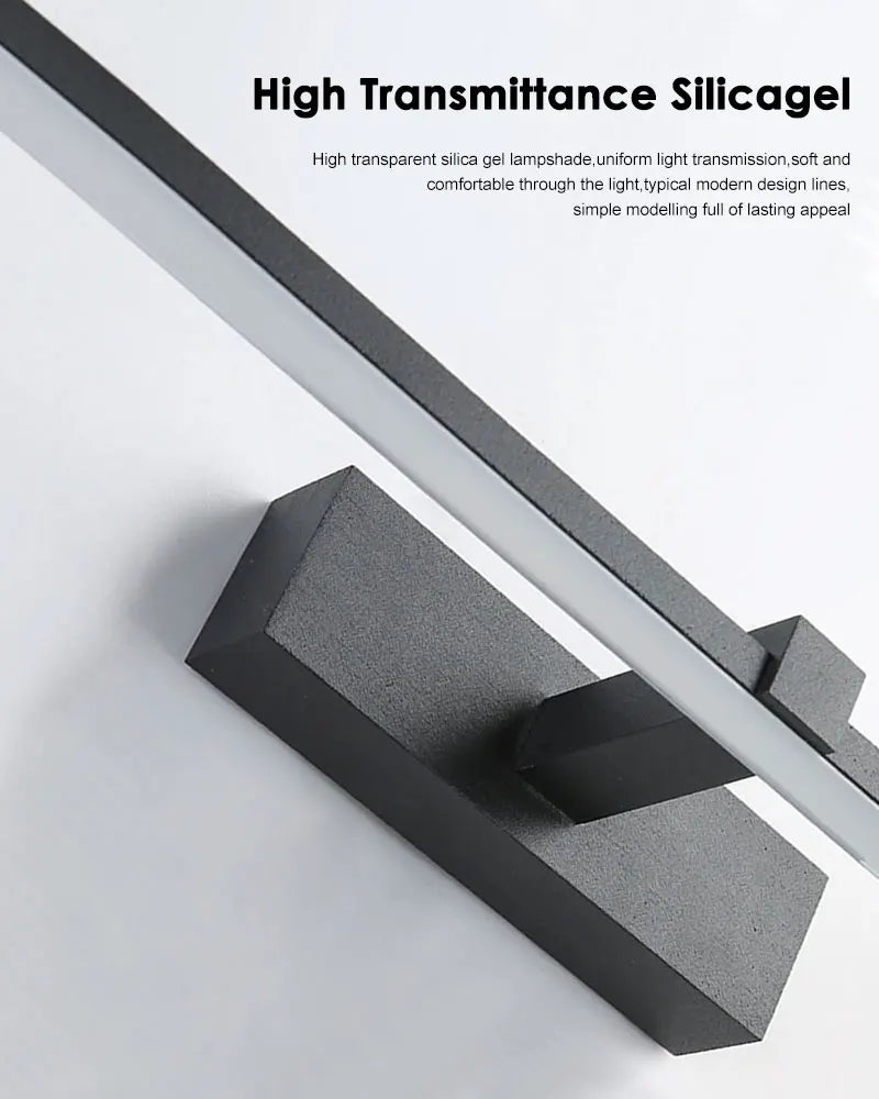 Nordic LED Wall Lamps for Bathroom and Stairs Aluminum Sconce Lighting Fixtures for Makeup and Home Decor