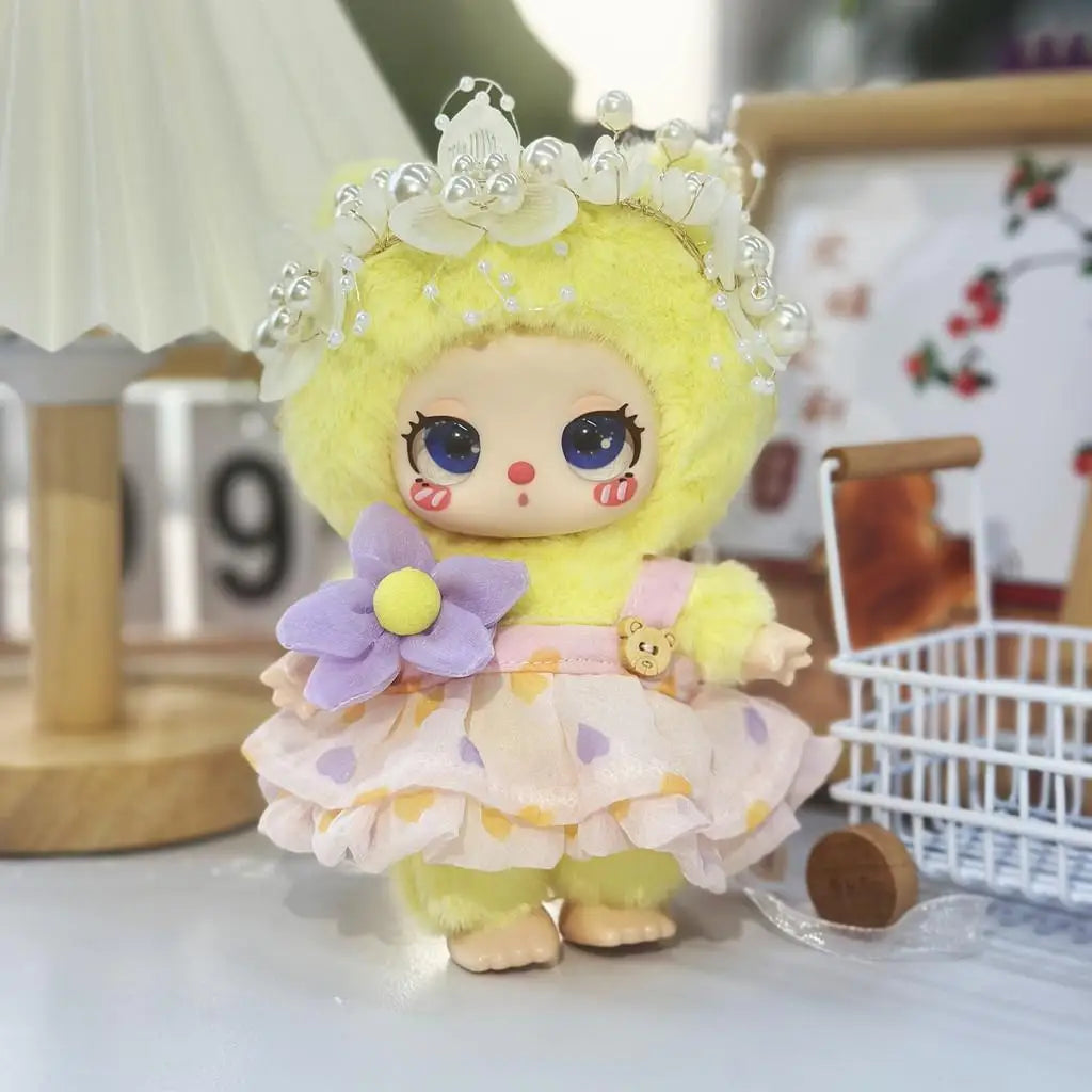 For Liila Lucky Cat Dresses Cute Doll Outfit Accessories