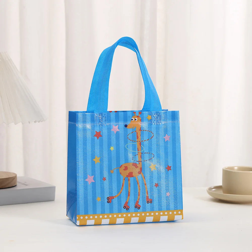 Circus Carnival Non Woven Gift Bags for Kids Birthday