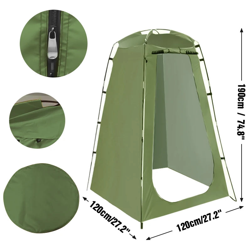Portable Shower Tent | Waterproof Privacy Changing Room for Camping