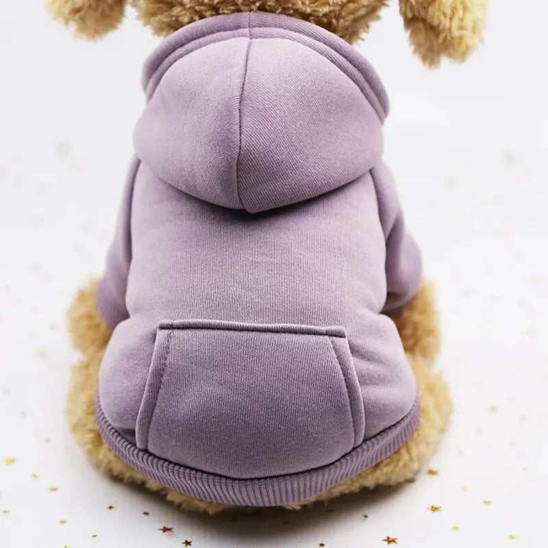 Fashion Dog Clothing Autumn Winter Thick Warm Hoodie Sweater