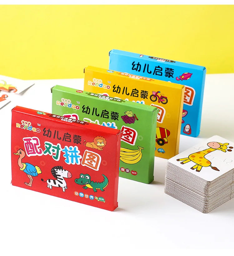 Kids Animal Puzzles for Toddlers 1 2 3 Years Educational Game