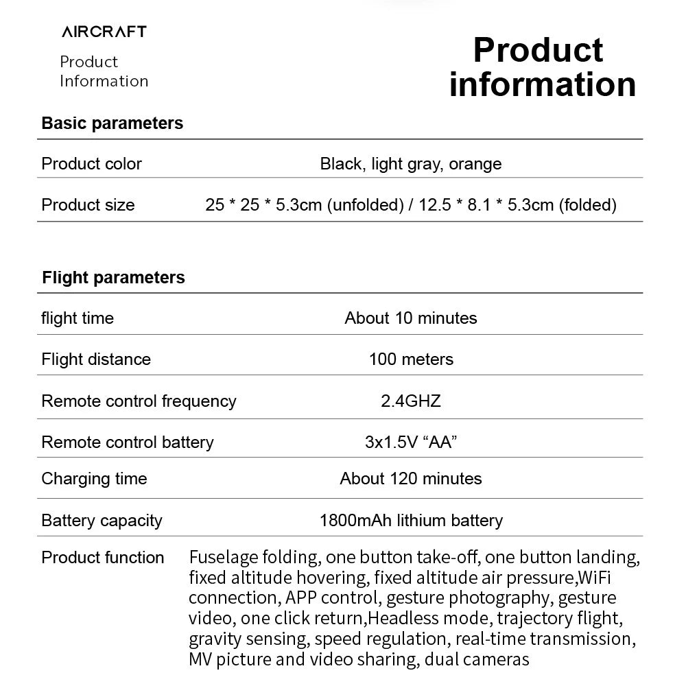 E99 Pro Drone Quadcopter HD 6K Photography Remote Control Toys