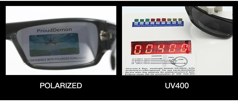 GCOTX Trendy Brand Polarized Sunglasses Hip Hop Style 2024