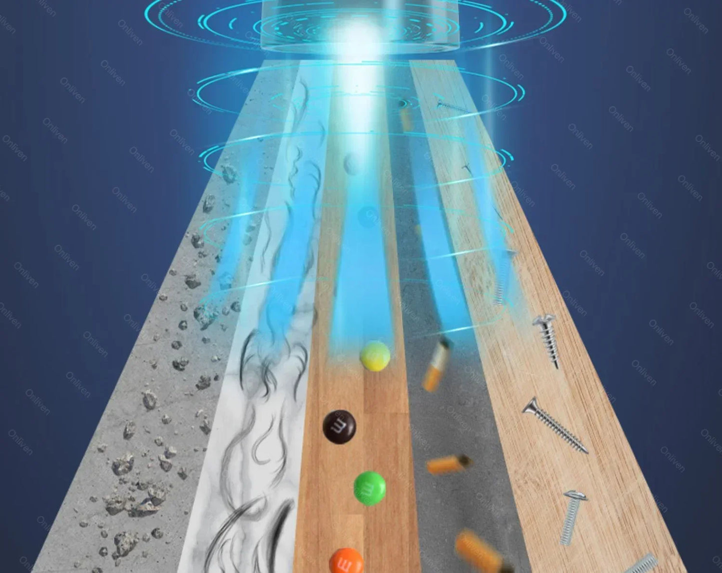 Cordless Mini Vacuum Cleaner for Home and Car Lightweight Portable Handheld Blower