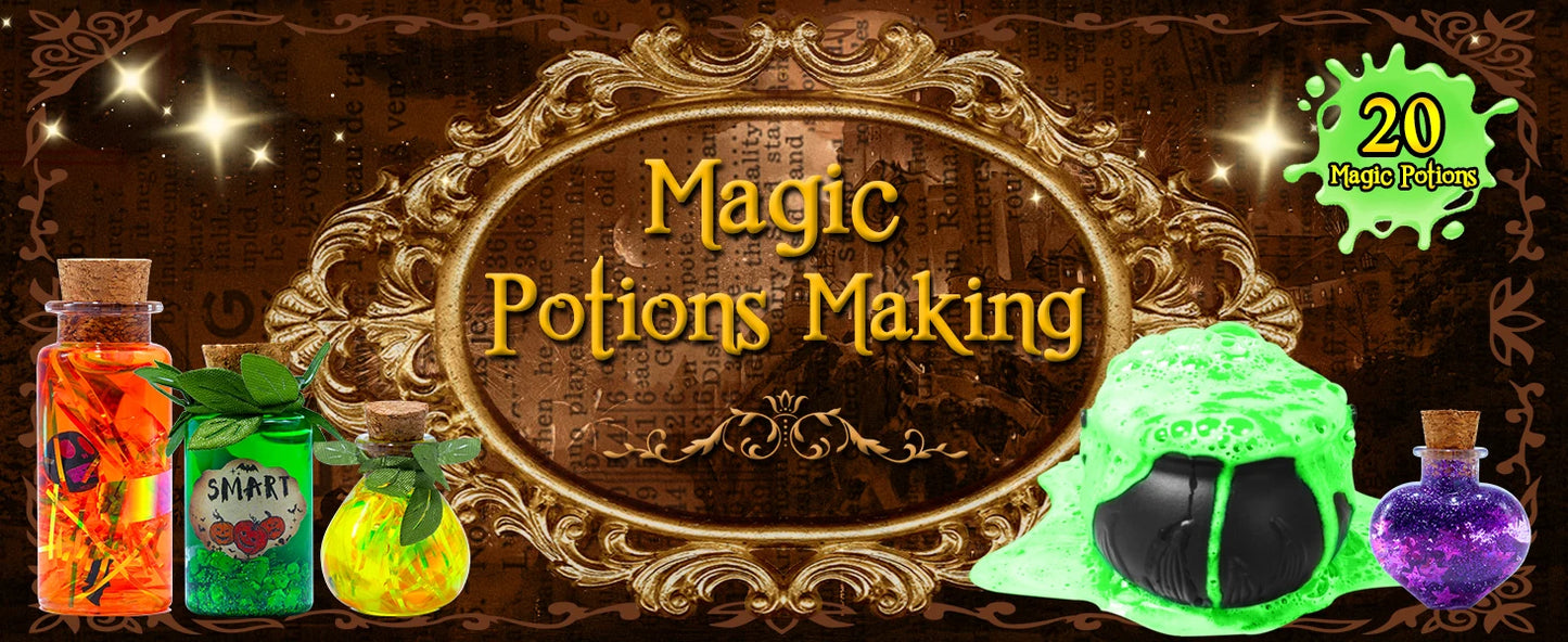 DIY Fairy Magical Potions Kit for Kids - Color Changing and Freezing Potions Art Craft Science Experiment Set