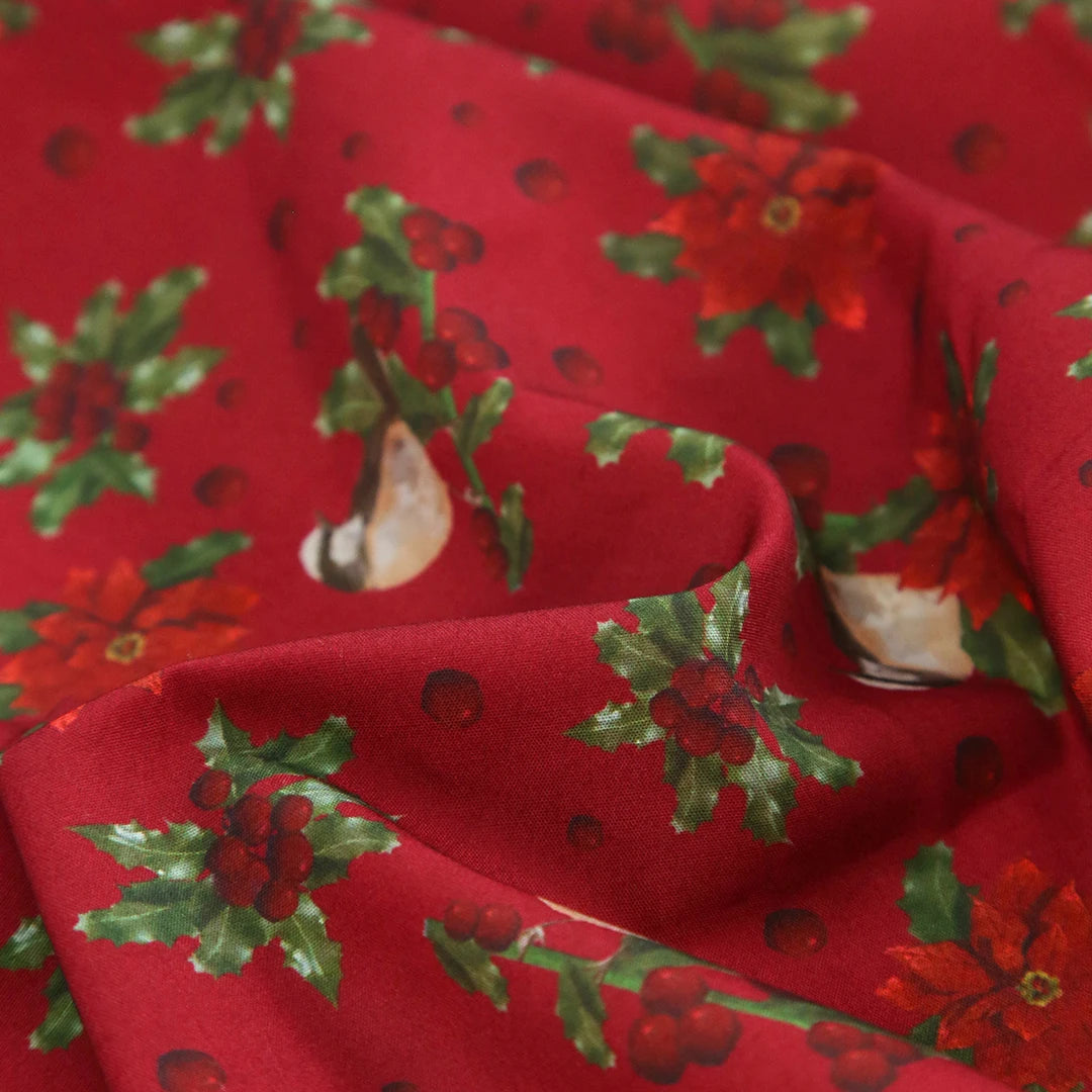 Christmas Series Cotton Fabric 150x50cm Printed Cloth for Sewing Quilting and DIY Projects