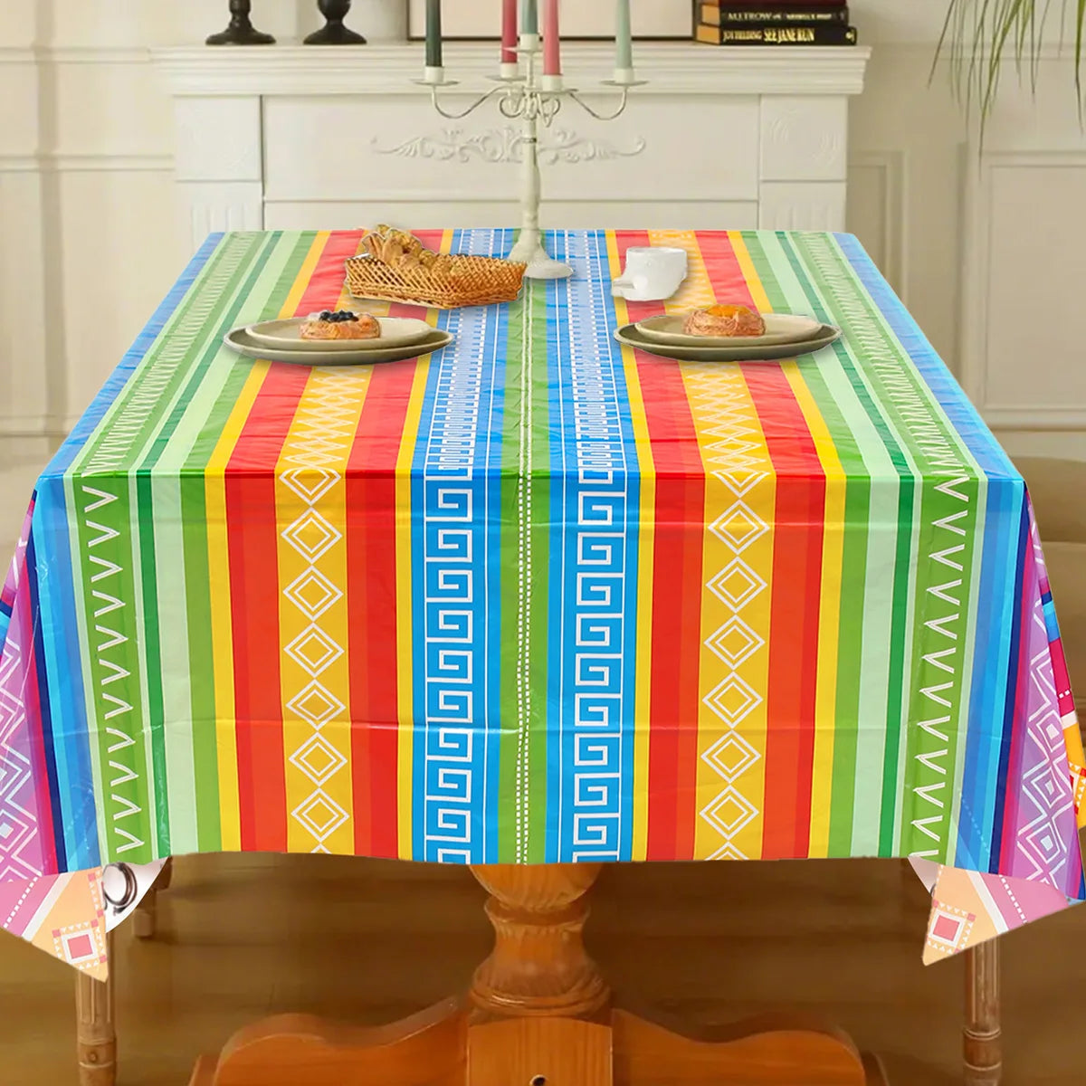Waterproof Plastic Tablecloth