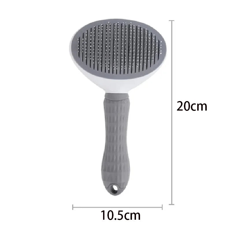 Pet Comb Stainless Steel Needle Comb for Dog and Cat Hair Removal