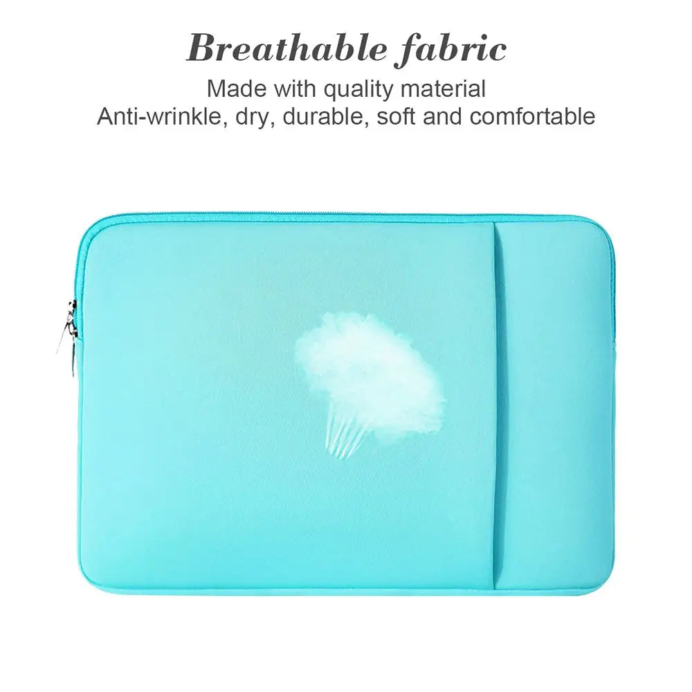 Soft Laptop Bag Sleeve Case Pouch for 11 13 15 Inch Xiaomi Lenovo HP Dell Asus