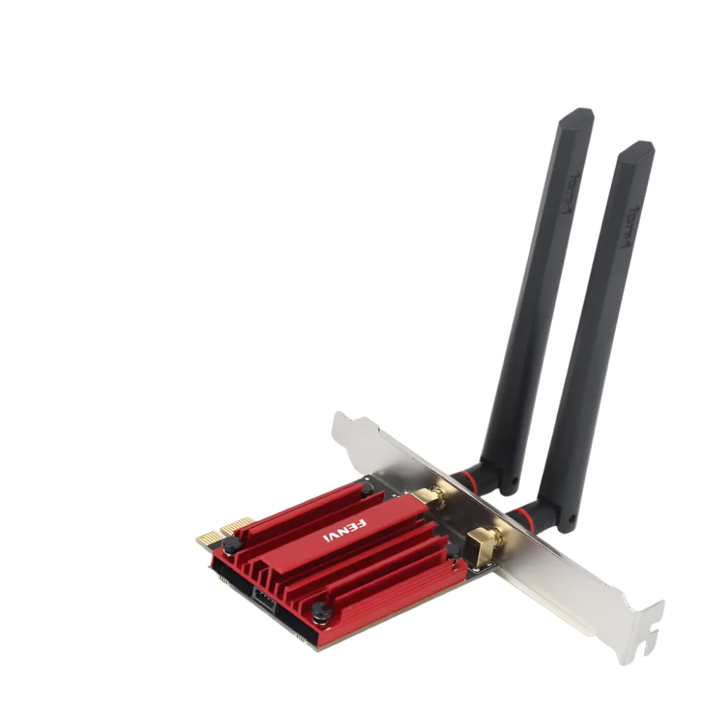 FENVI WiFi 6E AX210 5374Mbps Wireless PCIe Adapter Tri Band Bluetooth 5.3 for Win 10/11