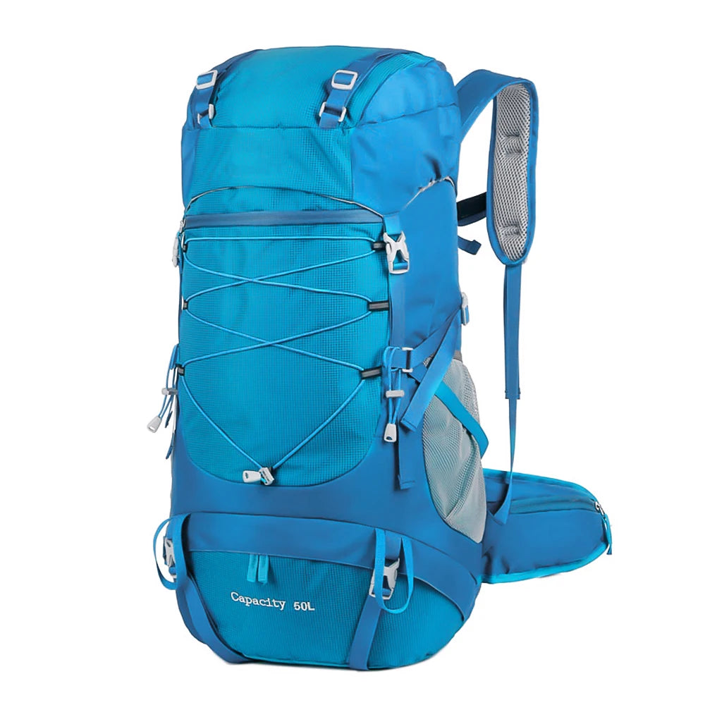 50L Travel Backpack | Hiking Pack with Rain Cover