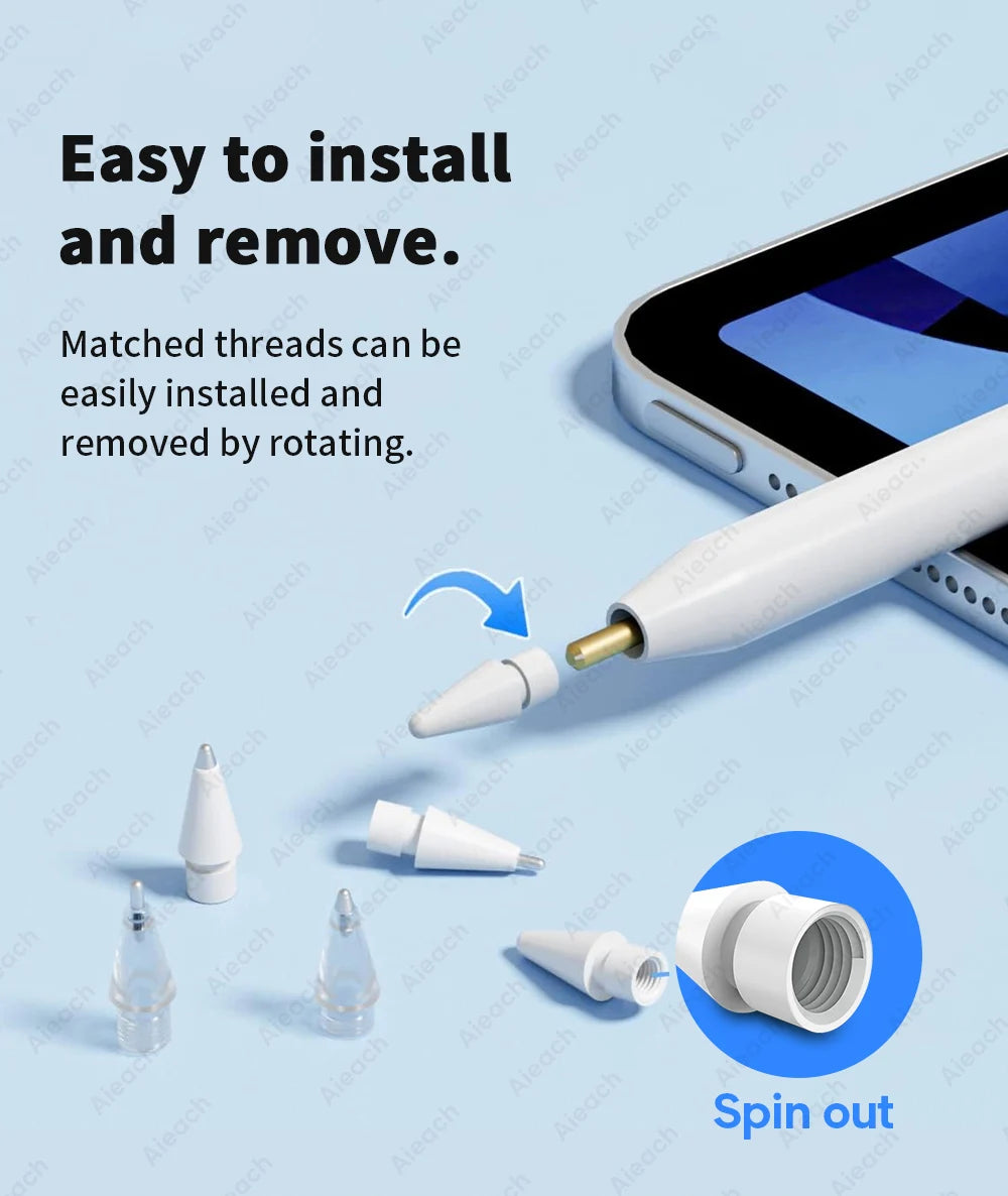 Double Layer Tip For Apple Pencil Nib 2B HB iPad Accessories