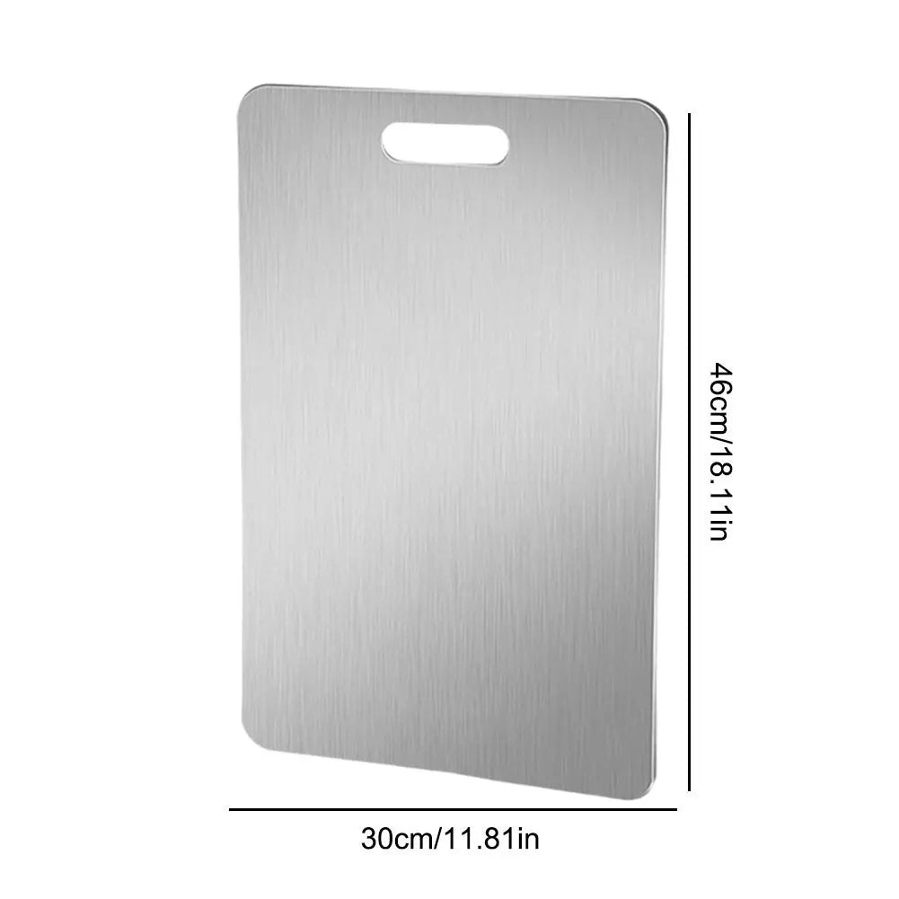 Stainless Steel Double Sided Cutting Board Easy To Clean